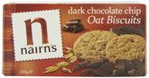 Nairns Dark Chocolate Chip Biscuits 200 g (Pack of 8)
